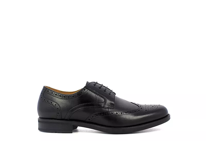 Florsheim Mens Midtown Wingtip Oxford - Black 4 Florsheim Mens Midtown Wingtip Oxford - Black - Image 2