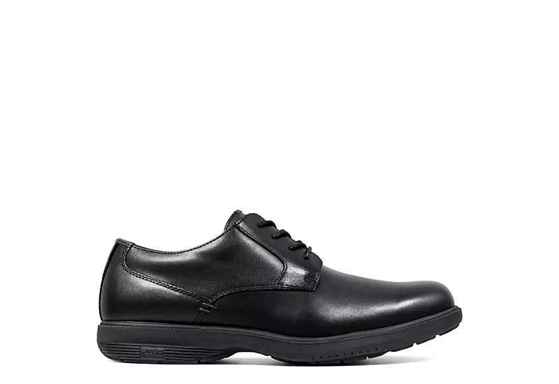 Nunn Bush Mens Marvin Slip Resistant Work Shoe - Black 4 Nunn Bush Mens Marvin Slip Resistant Work Shoe - Black - Image 2