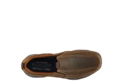 Skechers Mens Dockland Slip On Oxford - Brown -Florsheim Shop US 01 311272 05