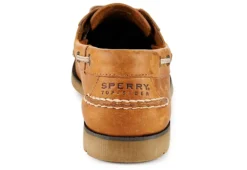 Sperry Mens Leeward Boat Shoe - Tan -Florsheim Shop US 01 315123 02