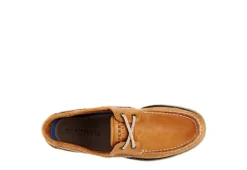Sperry Mens Leeward Boat Shoe - Tan -Florsheim Shop US 01 315123 05