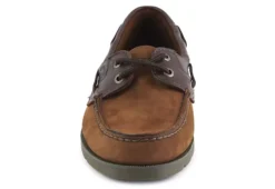 Sperry Mens Leeward Boat Shoe - Brown -Florsheim Shop US 01 315143 04