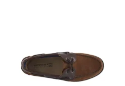 Sperry Mens Leeward Boat Shoe - Brown -Florsheim Shop US 01 315143 05