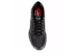 Skechers Mens Nampa Slip Resistant Work Shoe - Black -Florsheim Shop US 01 318043 05