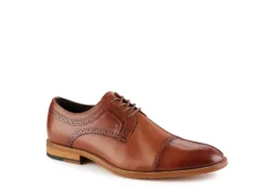 Stacy Adams Mens Dickinson Cap Toe Oxford - Cognac