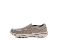 Skechers Mens Moseco Slip On Sneaker - Taupe -Florsheim Shop US 01 335293 03