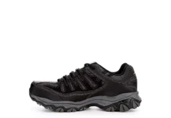 Skechers Mens 77055 Steel Toe Work Shoe - Black -Florsheim Shop US 01 355057 03