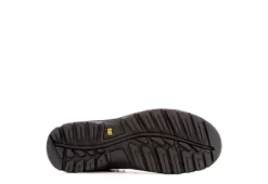 Caterpillar Mens Threshold Waterproof Steel Toe Work Boot - Black -Florsheim Shop US 01 355060 06