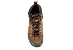 Caterpillar Mens Threshold Waterproof Steel Toe Work Boot - Brown -Florsheim Shop US 01 355062 05