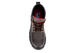 Skechers Mens Burgin-tarlac Steel Toe Work Boot - Brown -Florsheim Shop US 01 355063 05