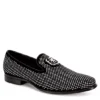 Stacy Adams Mens Swagger Studded Slip On Oxford - Black -Florsheim Shop US 01 420069 00
