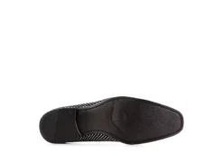 Stacy Adams Mens Swagger Studded Slip On Oxford - Black -Florsheim Shop US 01 420069 06