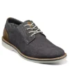 Nunn Bush Mens Barklay Canvas Oxford - Dark Grey 1 Nunn Bush Mens Barklay Canvas Oxford - Dark Grey -Florsheim Shop US 01 500464 00