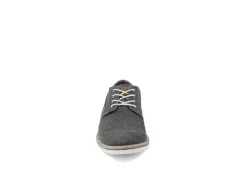 Nunn Bush Mens Barklay Canvas Oxford - Dark Grey 11 Nunn Bush Mens Barklay Canvas Oxford - Dark Grey -Florsheim Shop US 01 500464 02