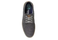 Nunn Bush Mens Barklay Canvas Oxford - Dark Grey 14 Nunn Bush Mens Barklay Canvas Oxford - Dark Grey -Florsheim Shop US 01 500464 05