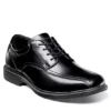 Nunn Bush Mens Bartole Street Bike Toe Oxford - Black -Florsheim Shop US 01 500486 00