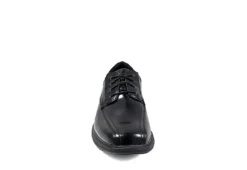 Nunn Bush Mens Bartole Street Bike Toe Oxford - Black -Florsheim Shop US 01 500486 02