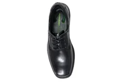 Nunn Bush Mens Bartole Street Bike Toe Oxford - Black -Florsheim Shop US 01 500486 05