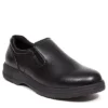 Deer Stags Mens Manager Slip Resistant Work Shoe - Black -Florsheim Shop US 01 500657 00