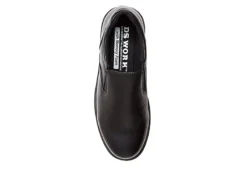Deer Stags Mens Manager Slip Resistant Work Shoe - Black -Florsheim Shop US 01 500657 05