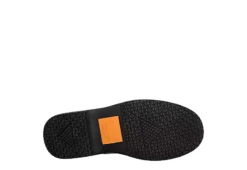 Deer Stags Mens Manager Slip Resistant Work Shoe - Black -Florsheim Shop US 01 500657 06