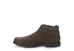 Rockport Mens Rugged Bucks Waterproof Chukka Boot - Tan -Florsheim Shop US 01 500679 02