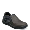 Nunn Bush Mens Quest Moc Toe Slip On Oxford - Dark Grey -Florsheim Shop US 01 500697 00