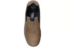 Nunn Bush Mens Quest Moc Toe Slip On Oxford - Tan -Florsheim Shop US 01 500699 05