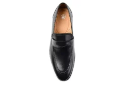 Thomas & Vine Mens Bishop Penny Loafer Oxford - Black -Florsheim Shop US 01 500742 05