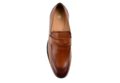 Thomas & Vine Mens Bishop Penny Loafer Oxford - Cognac 13 Thomas & Vine Mens Bishop Penny Loafer Oxford - Cognac -Florsheim Shop US 01 500743 05