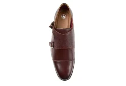 Thomas & Vine Mens Calvin Monk Strap Oxford - Brown -Florsheim Shop US 01 500744 05