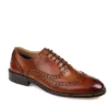 Thomas & Vine Mens Franklin Wingtip Oxford - Cognac -Florsheim Shop US 01 500761 00
