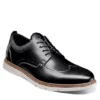Stacy Adams Mens Synergy Wingtip Oxford - Black -Florsheim Shop US 01 500771 00