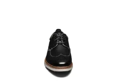 Stacy Adams Mens Synergy Wingtip Oxford - Black -Florsheim Shop US 01 500771 02