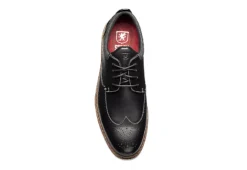 Stacy Adams Mens Synergy Wingtip Oxford - Black -Florsheim Shop US 01 500771 05