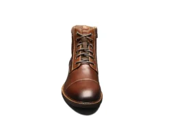 Florsheim Mens Lodge Cap Toe Lace-up Boot - Chestnut -Florsheim Shop US 01 500781 02