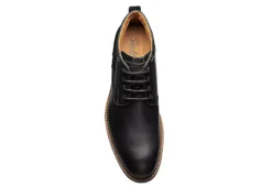 Florsheim Mens Lodge Plain Toe Chukka Boot - Black -Florsheim Shop US 01 500783 05