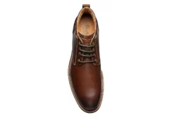 Florsheim Mens Lodge Plain Toe Chukka Boot - Chestnut -Florsheim Shop US 01 500784 05