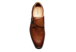 Florsheim Mens Sorrento Plain Toe Single Monk Strap Oxford - Cognac -Florsheim Shop US 01 500807 05
