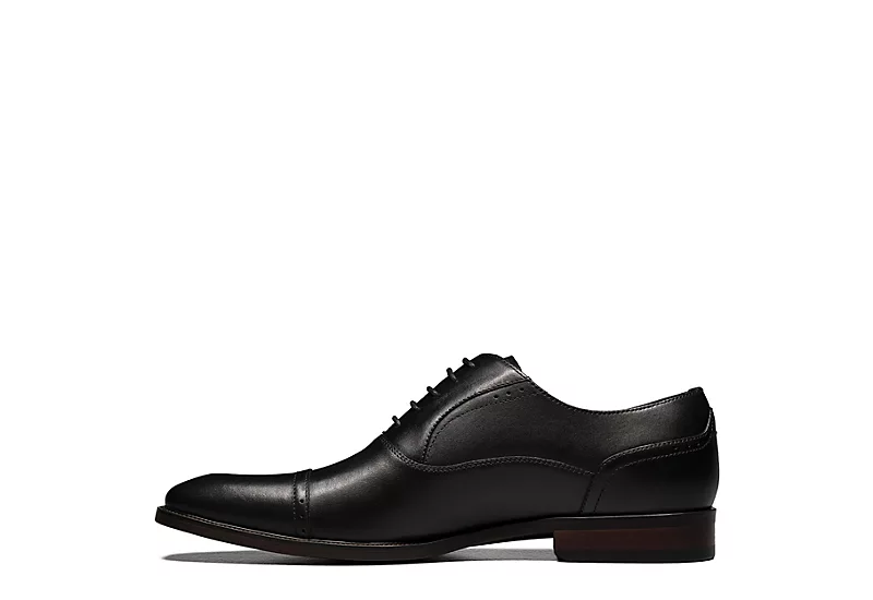 Florsheim Mens Sorrento Cap Toe Oxford - Black 6 Florsheim Mens Sorrento Cap Toe Oxford - Black - Image 4