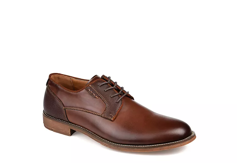 Vance Co Mens Alston Oxford - Brown 3 Vance Co Mens Alston Oxford - Brown