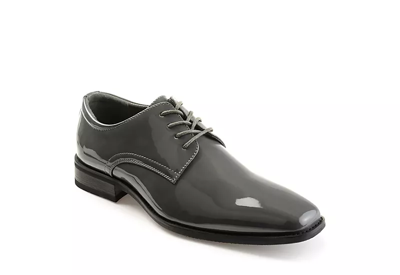 Vance Co Mens Cole Oxford - Grey 3 Vance Co Mens Cole Oxford - Grey