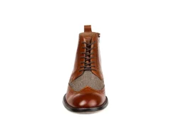 Thomas & Vine Mens Jarett Lace-up Boot - Cognac -Florsheim Shop US 01 500950 02