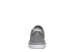 Sperry Mens Halyard 2-eye Slip On Sneaker - Grey -Florsheim Shop US 01 501009 02
