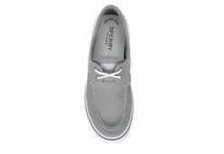 Sperry Mens Halyard 2-eye Slip On Sneaker - Grey -Florsheim Shop US 01 501009 05
