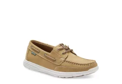 Eastland Mens Benton Boat Shoe - Natural