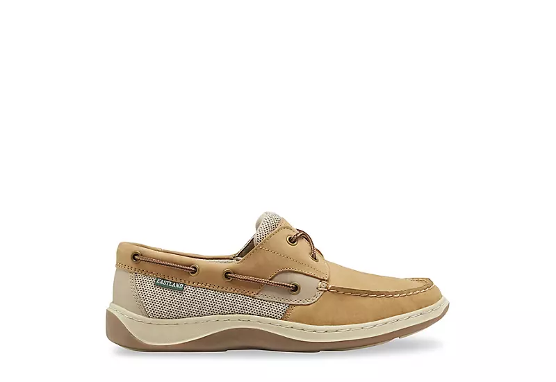 Eastland Mens Solstice Boat Shoe - Tan 4 Eastland Mens Solstice Boat Shoe - Tan - Image 2