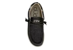 Heydude Mens Wally Slip On Sneaker - Dark Grey -Florsheim Shop US 01 501095 05