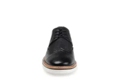 Vance Co Mens Warrick Oxford - Black -Florsheim Shop US 01 501167 02