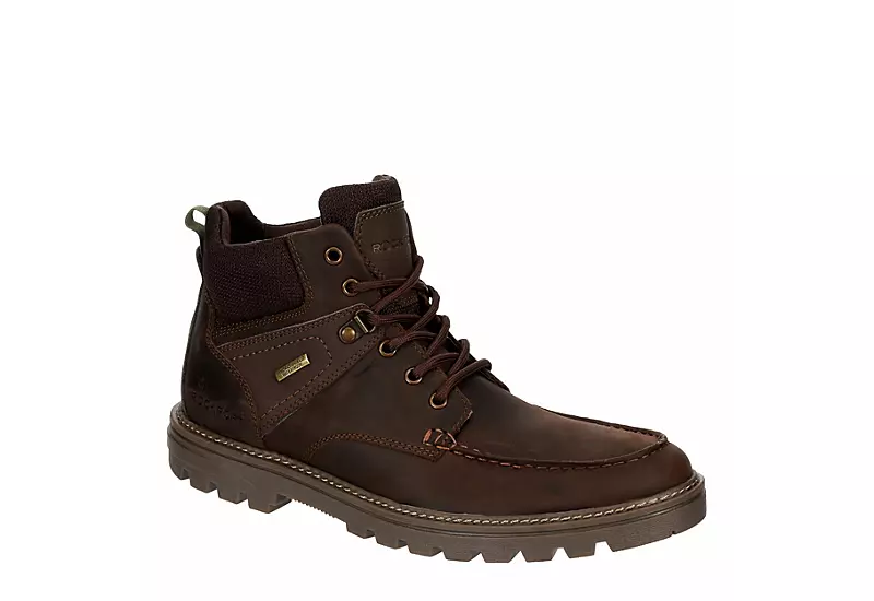 Rockport Mens Weather Ready Waterproof Chukka Boot - Dark Brown 3 Rockport Mens Weather Ready Waterproof Chukka Boot - Dark Brown